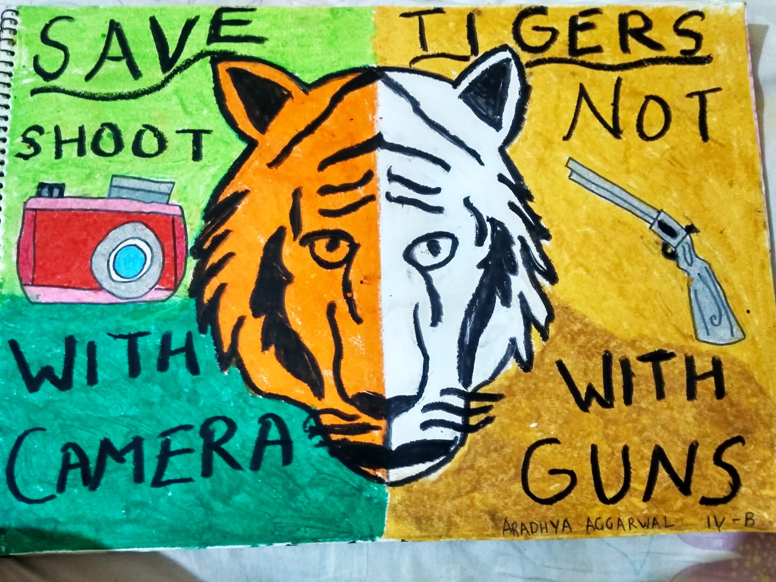 Global Tiger Day Celebration with Bal Bharati Public School, Ganga Ram Marg, New Delhi